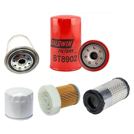 Aic Replacement Parts Filter Service Kit Fits Kubota Tractor B26 B7500 B7510 B7610 B2410 D HST 1146934-FILTERKIT